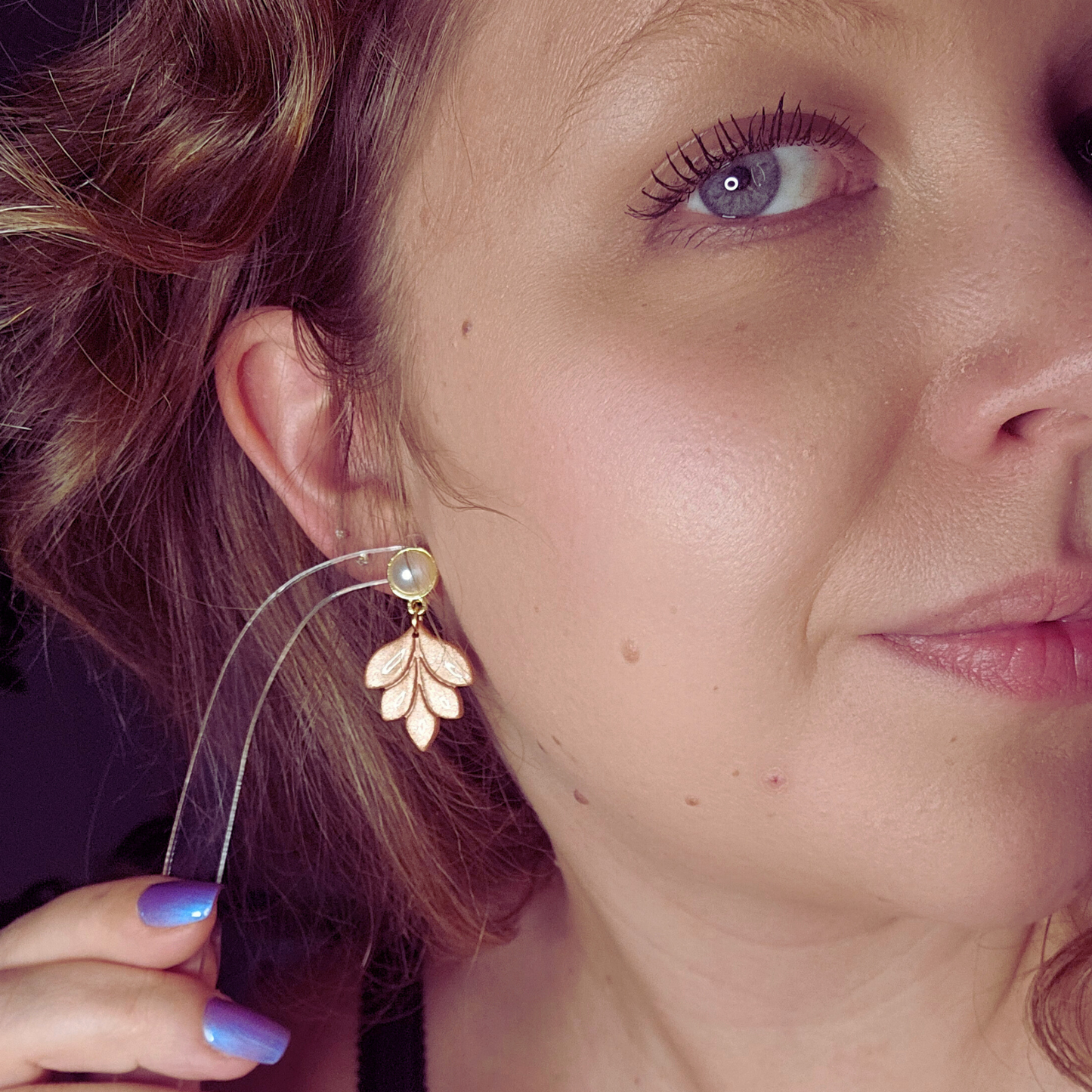 Boucle feuille
