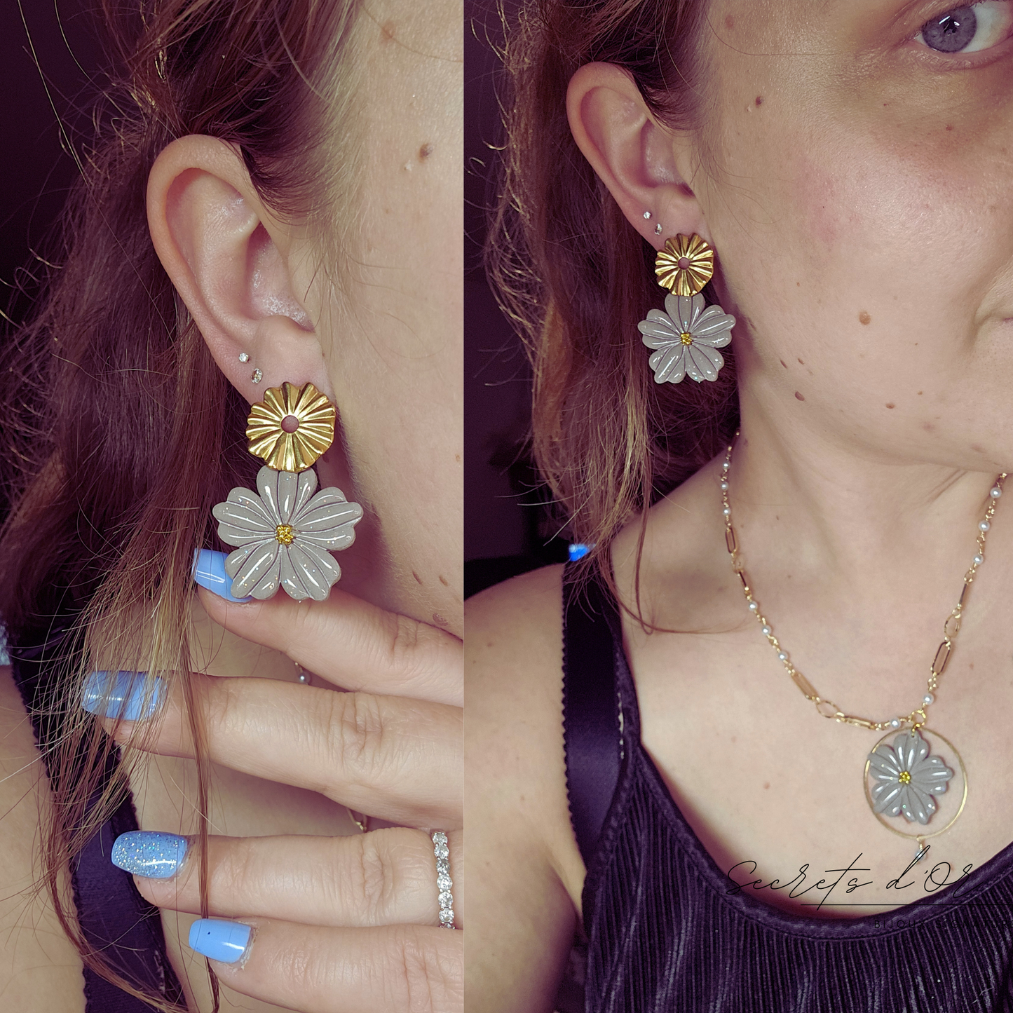 Boucle fleur