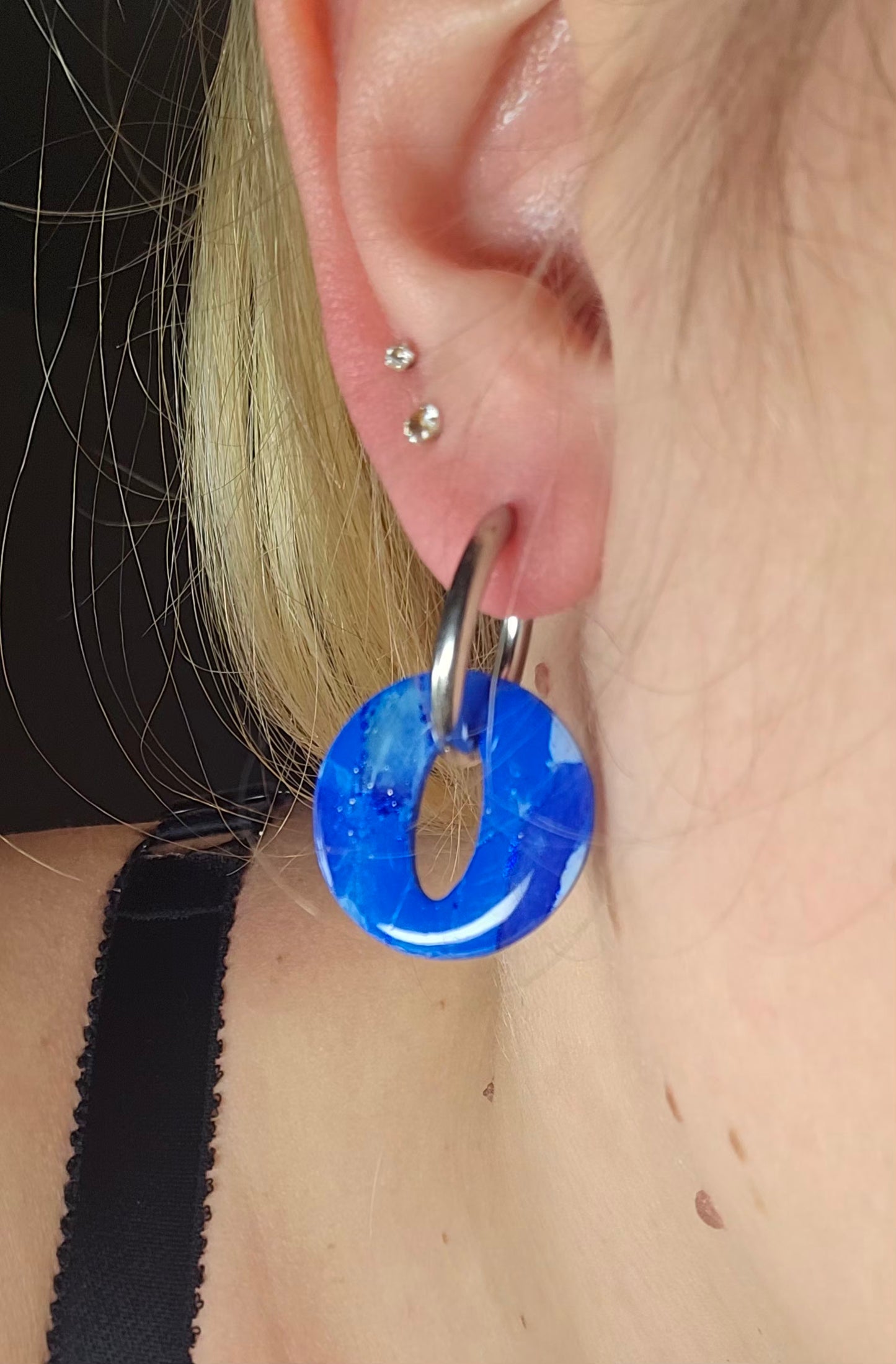 Marbré bleu
