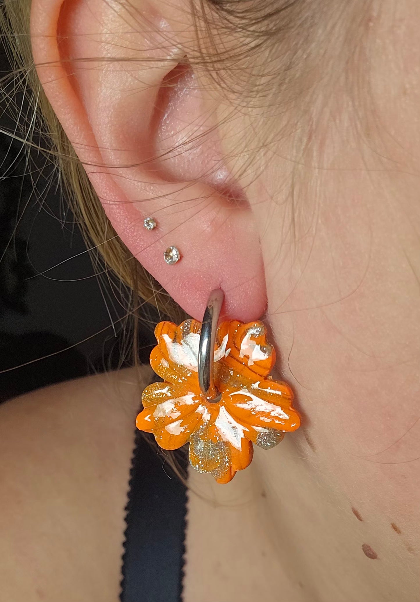 Duo orange/gris