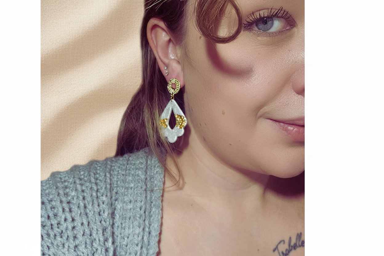 Boucle "Nacré"