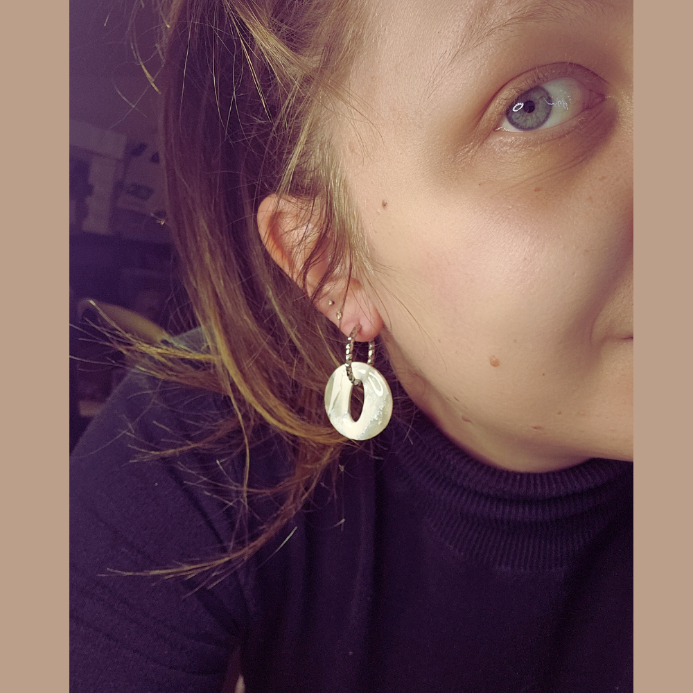 Olivia - gris/blanc