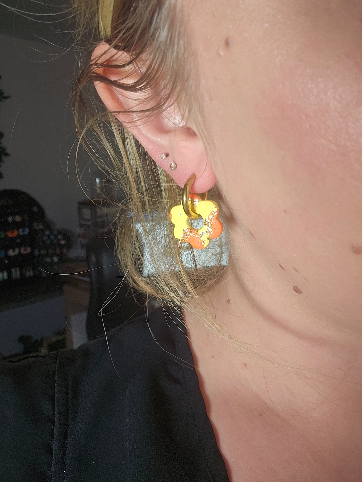 Mini-Stella - orange et jaune