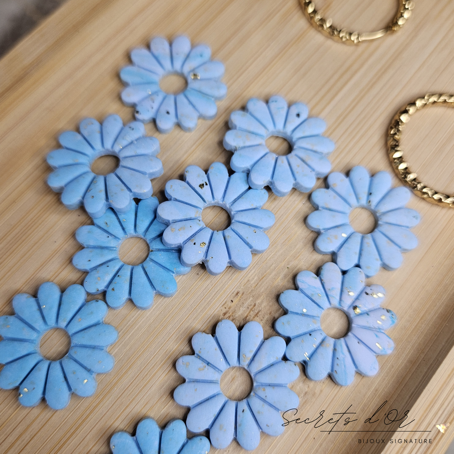 Marguerite - duo bleu