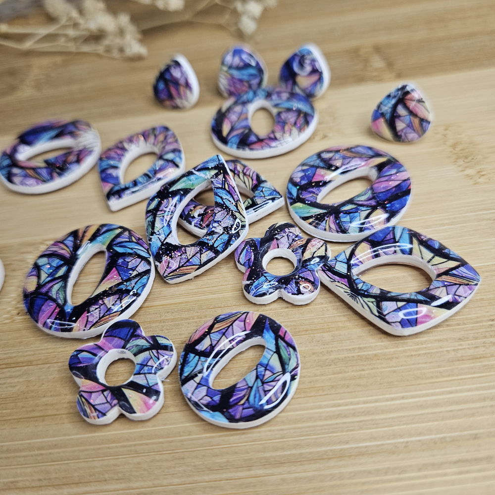 Collection Vitrail - couleur vive