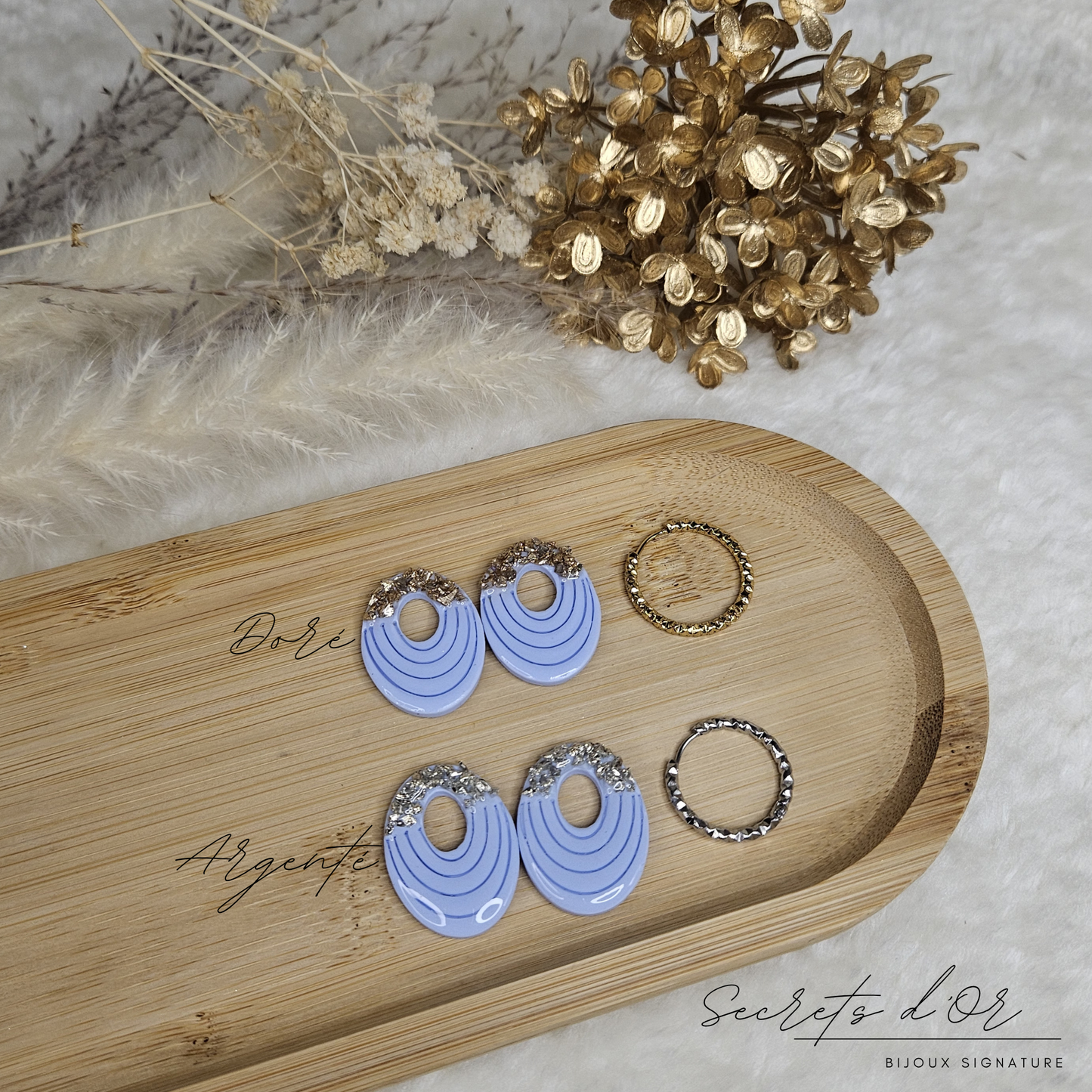 Pampille Aura - bleu lilas