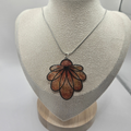 Collier "Nymphéa" - Orangé