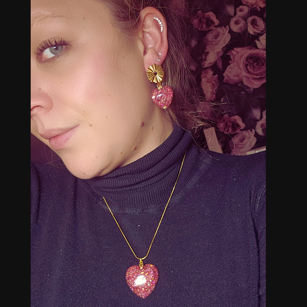 Parure Coeur - or