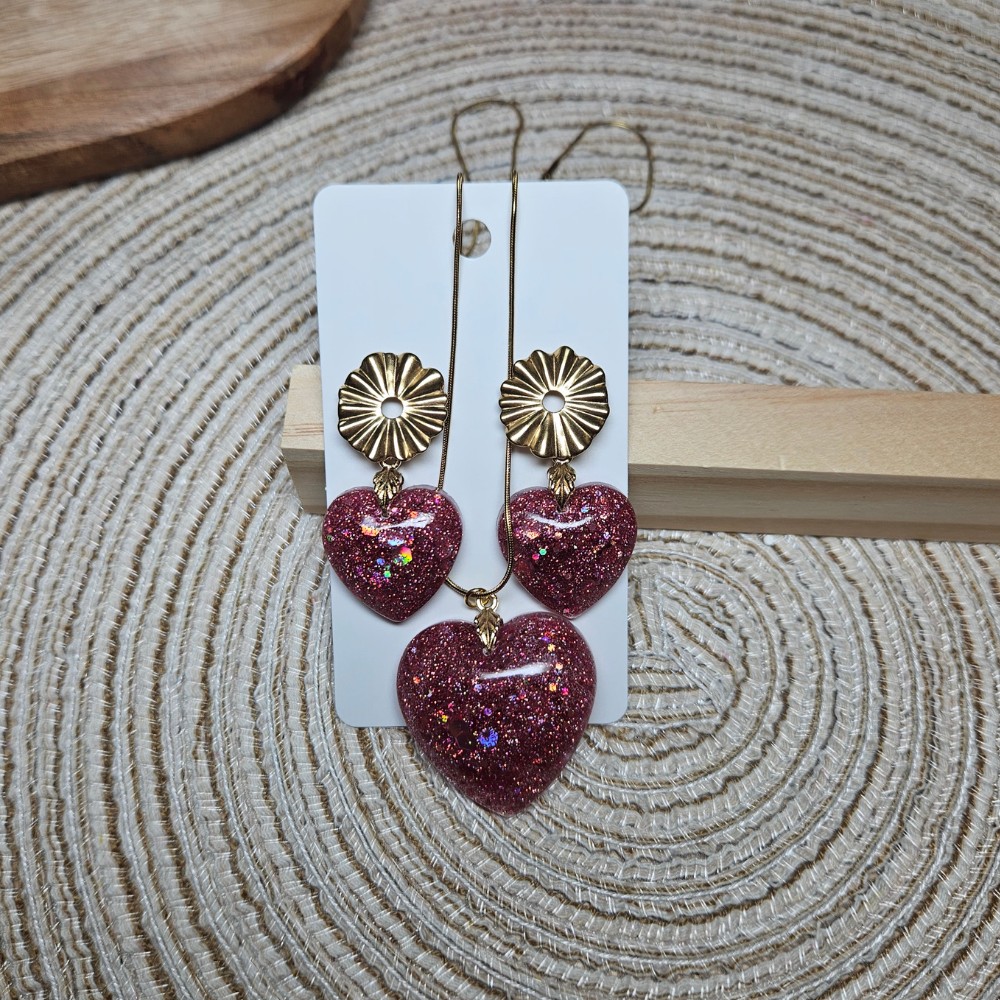 Parure "Valentin" - or