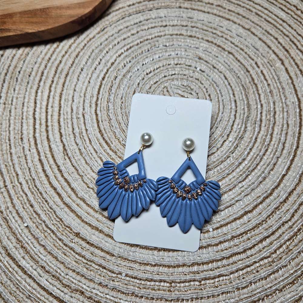 Boucle "Plumette" - or