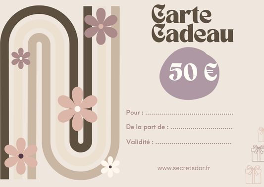 Carte cadeau