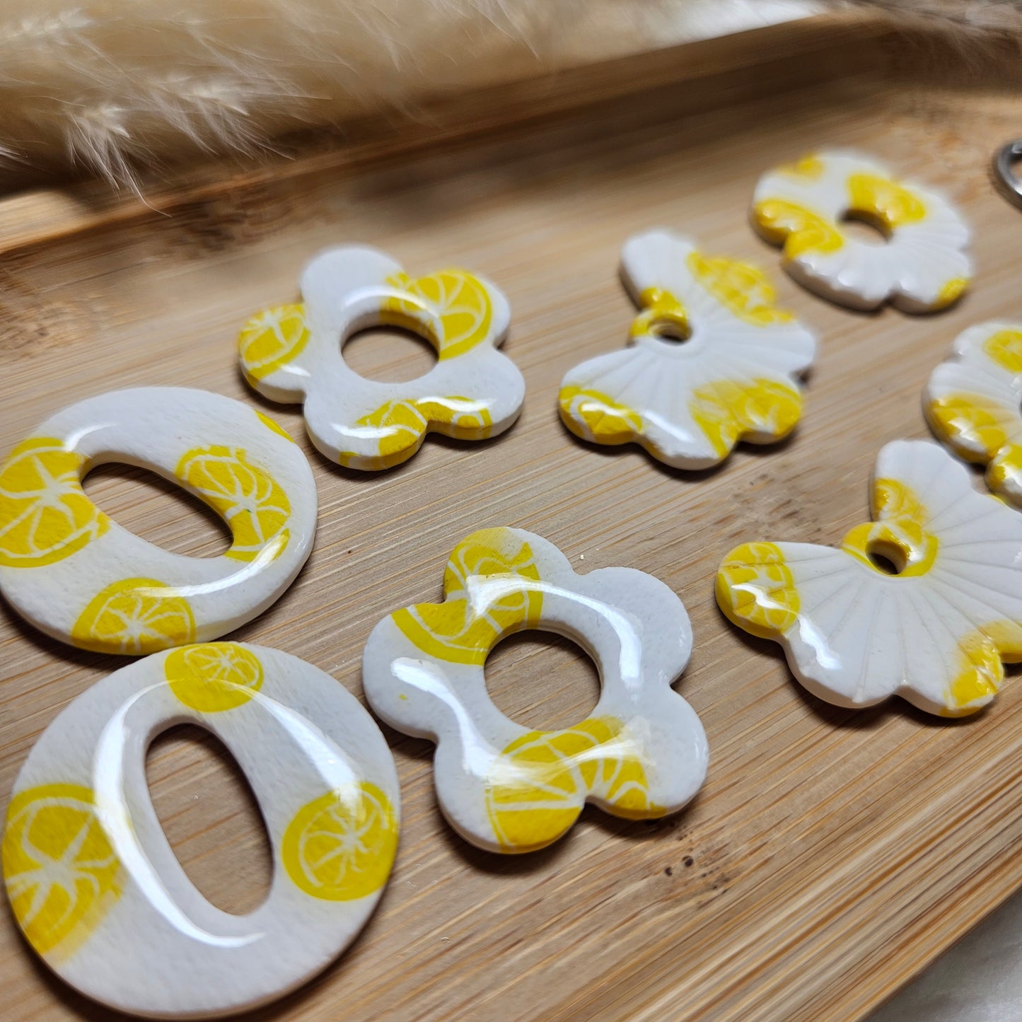 Pampilles blanc/citron