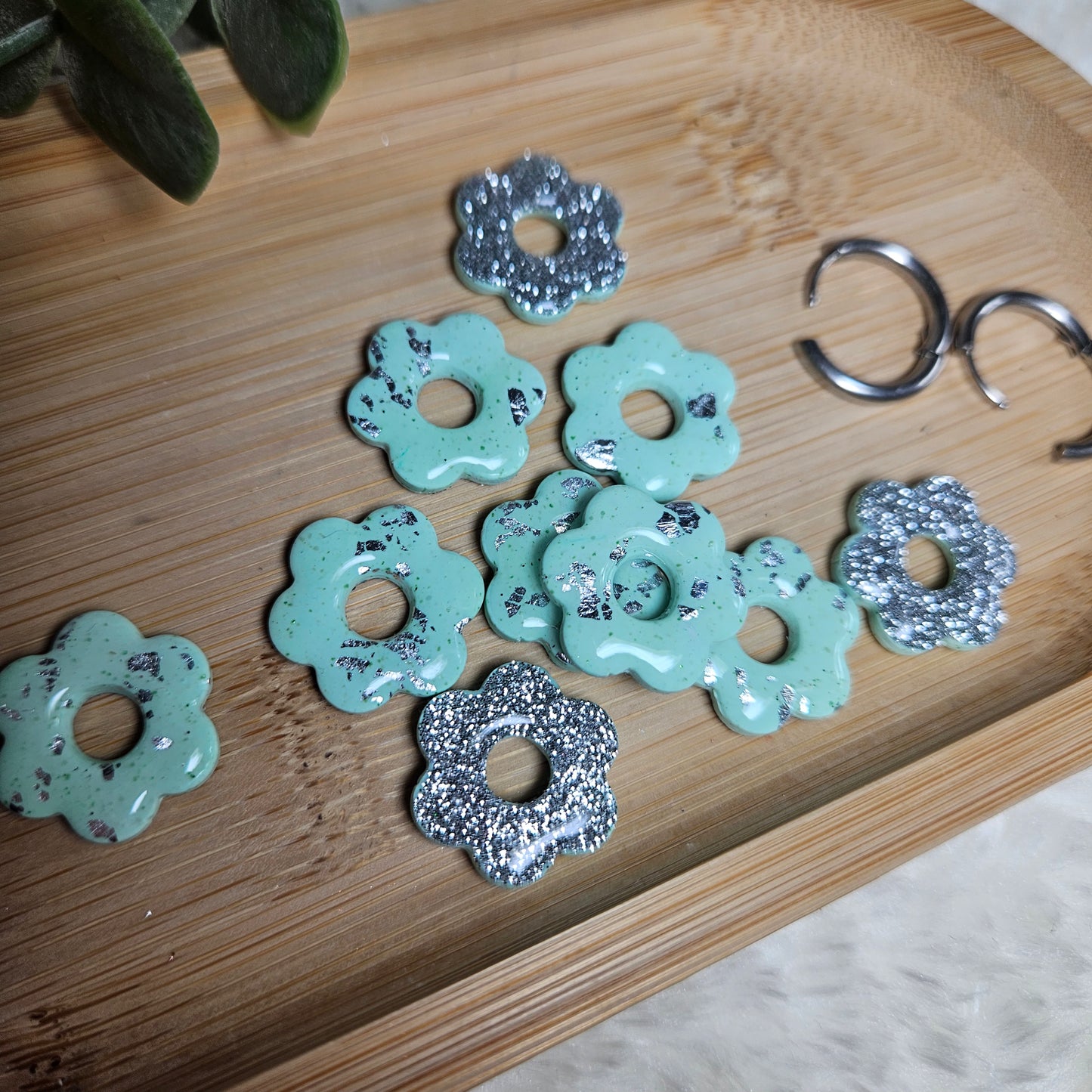 Mini Stella - menthe/argent