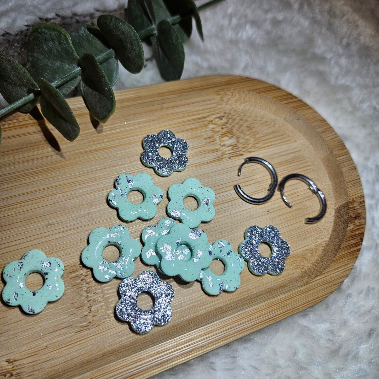 Mini Stella - menthe/argent