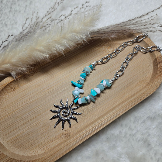 Collier turquoise