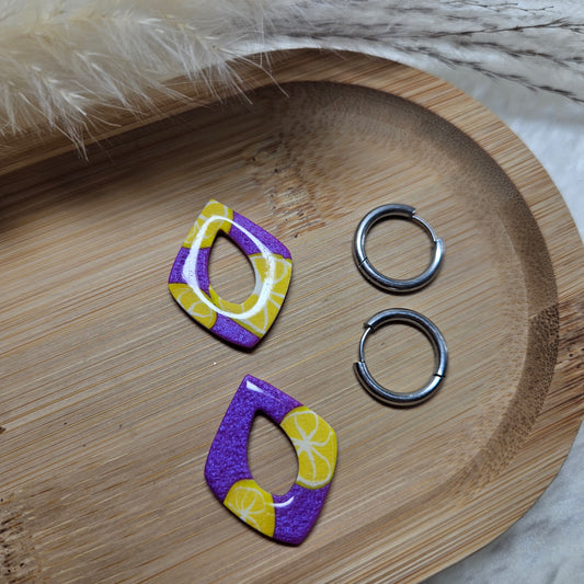 Pampilles violet citron
