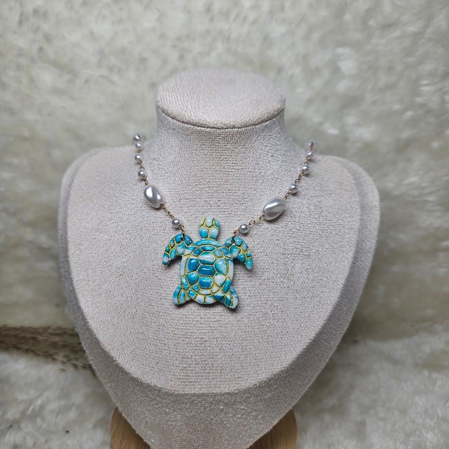 Collier Tortue or - Collection "Lagon"