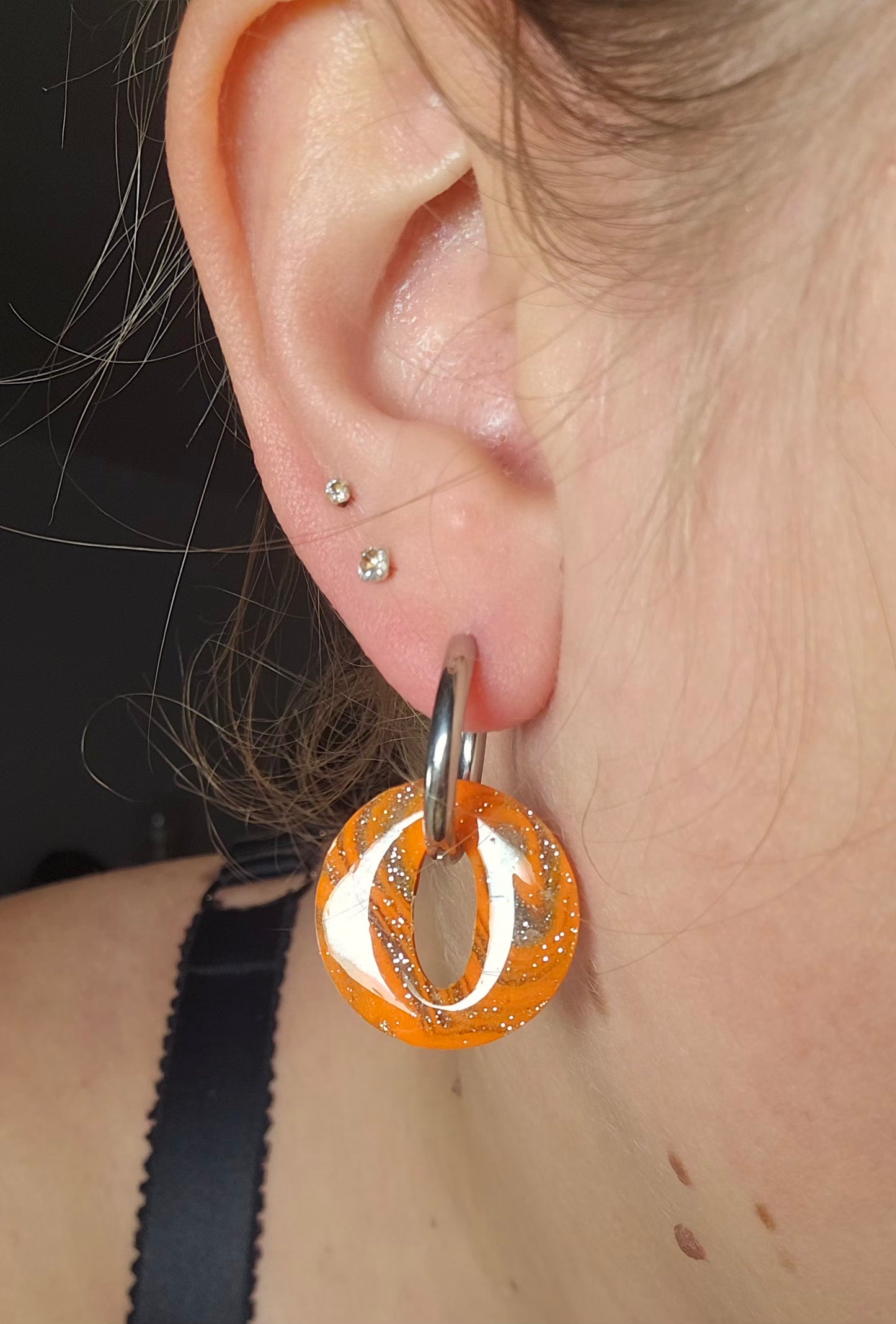Duo orange/gris