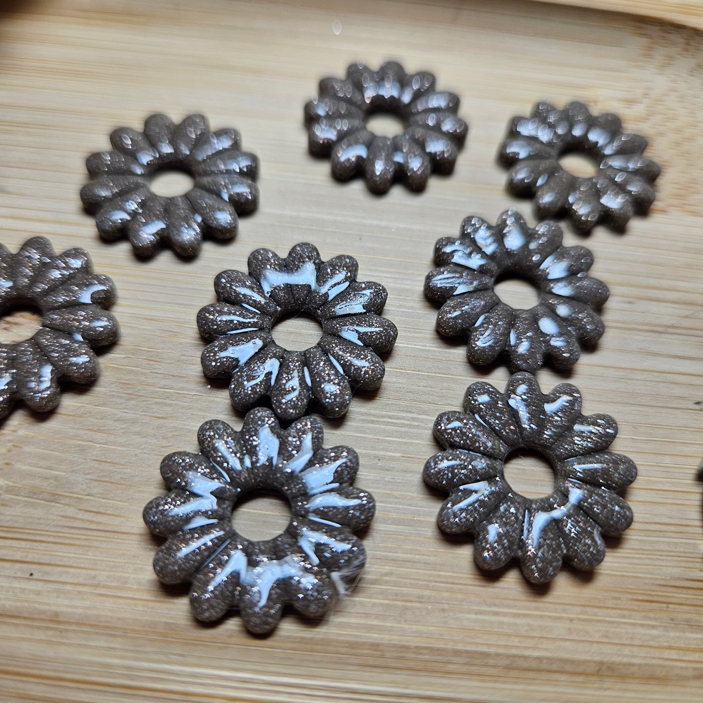 Marron pailleté