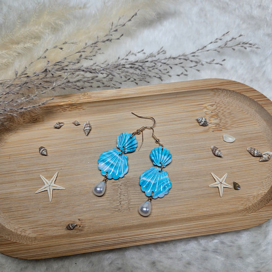 Boucles Coquillages - Collection "Lagon"