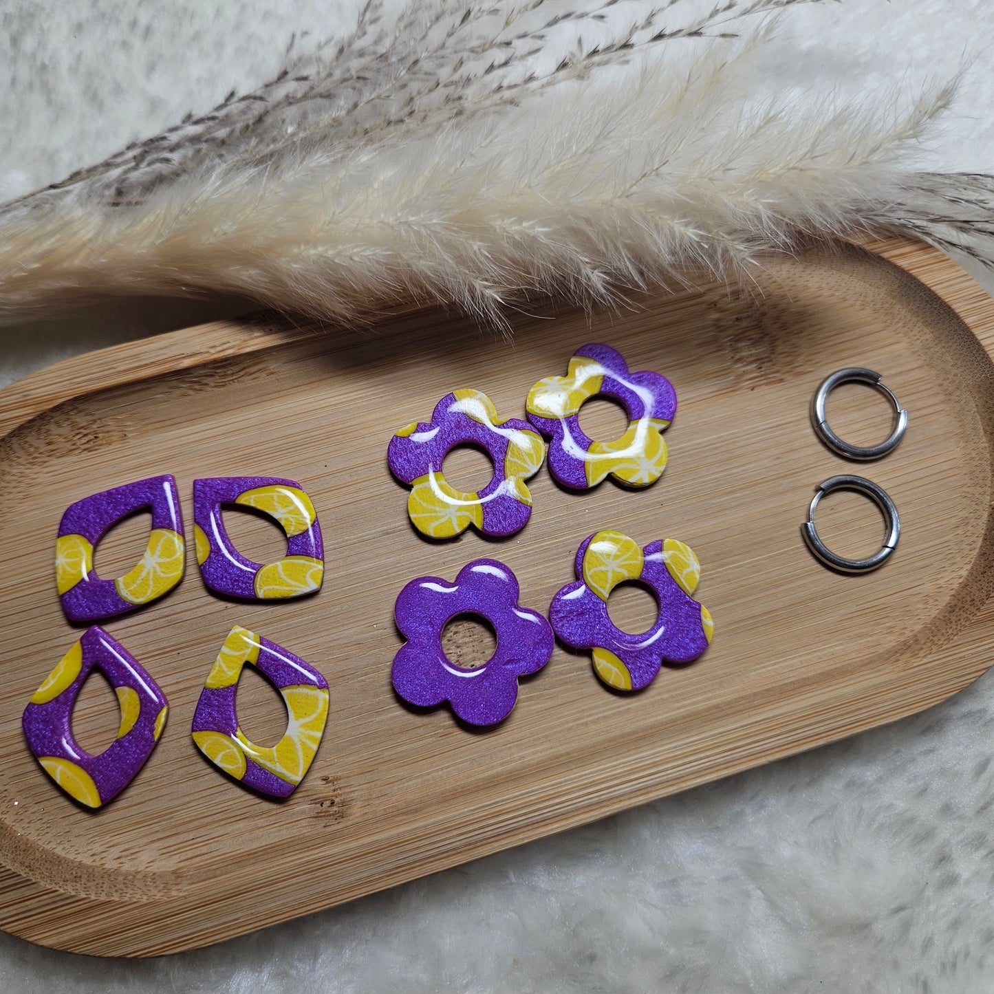 Pampilles violet citron