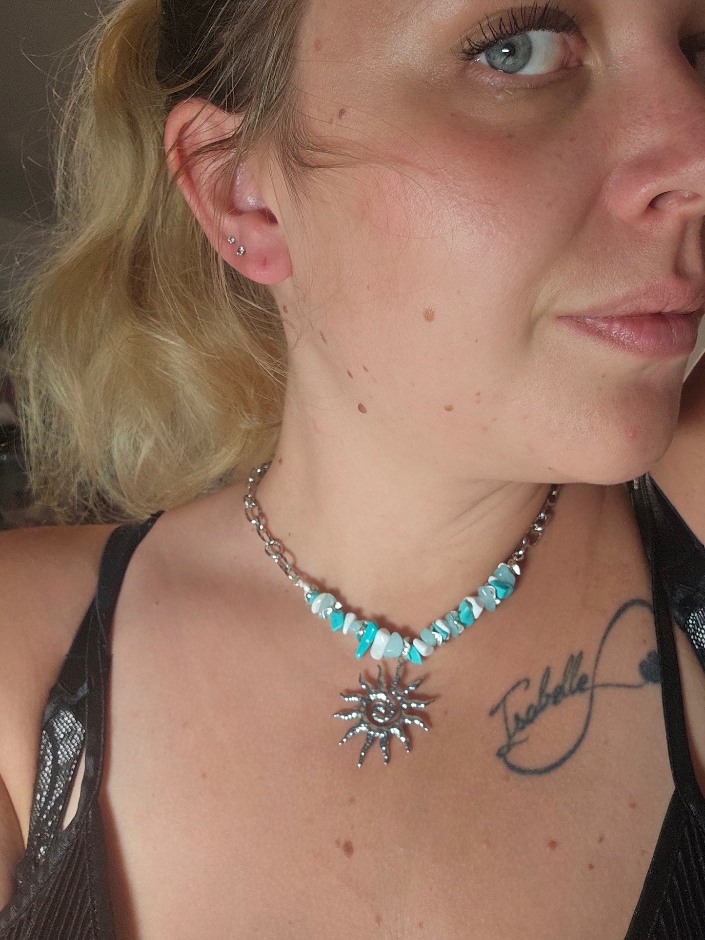 Collier turquoise
