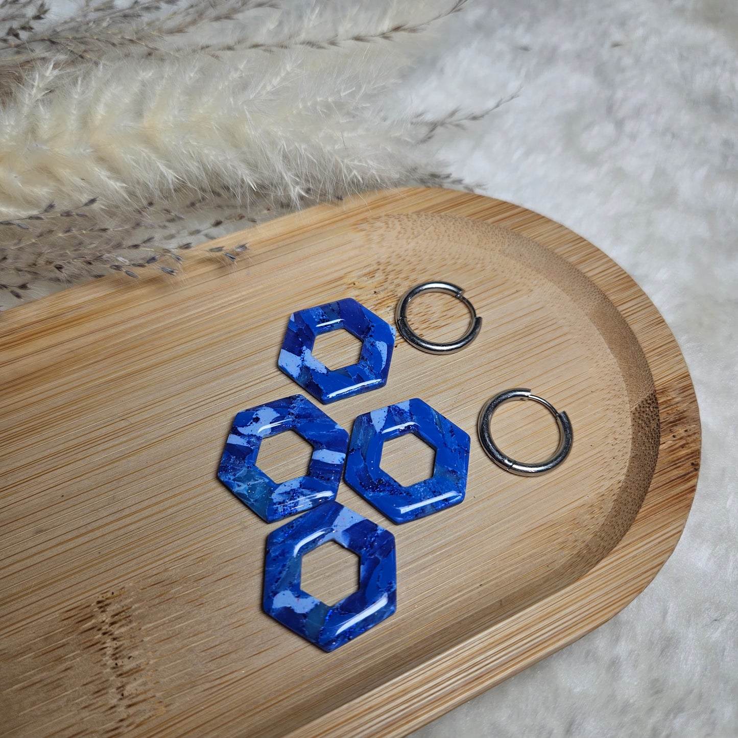 Marbré bleu