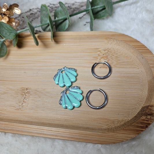 Coquillage - menthe-argent