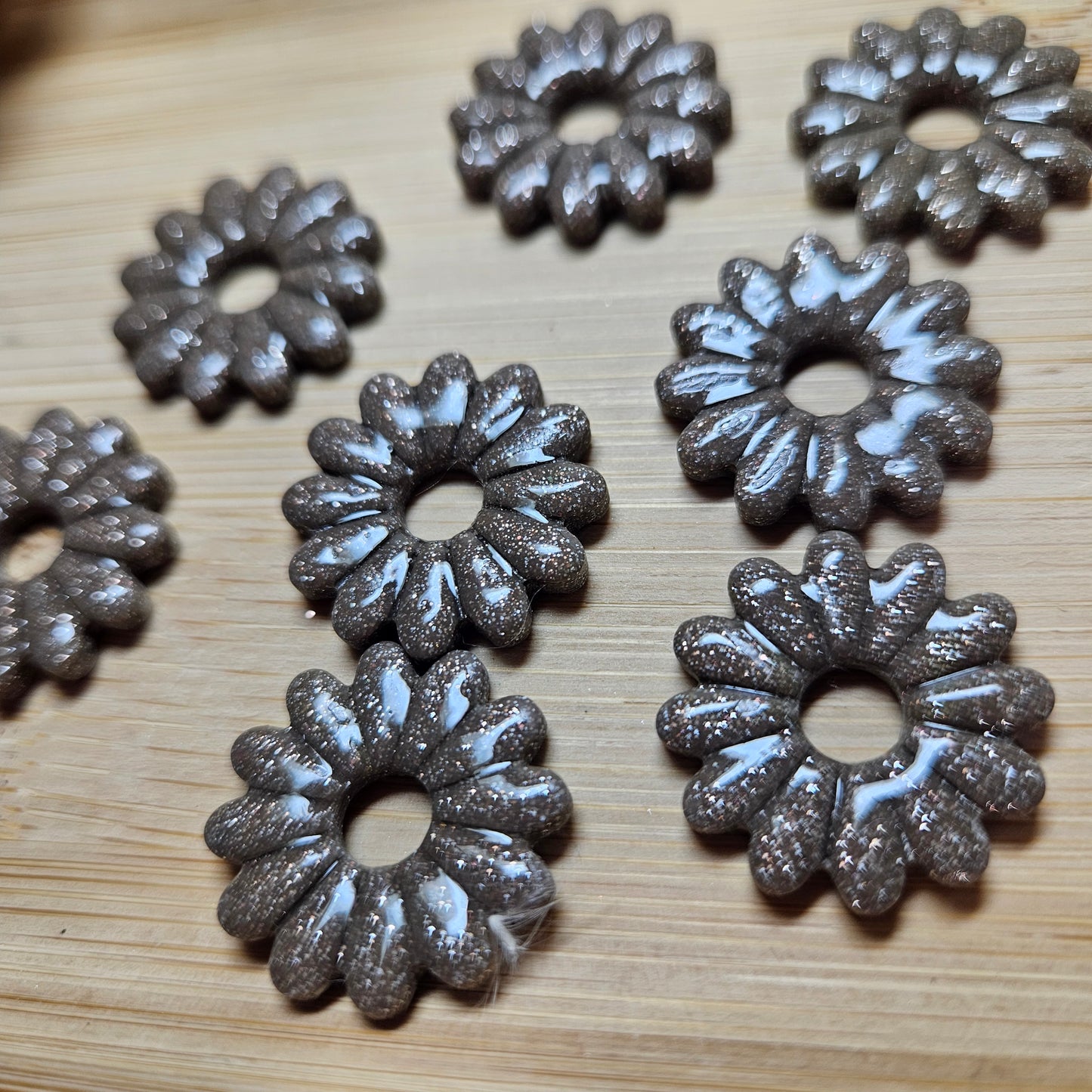 Marron pailleté
