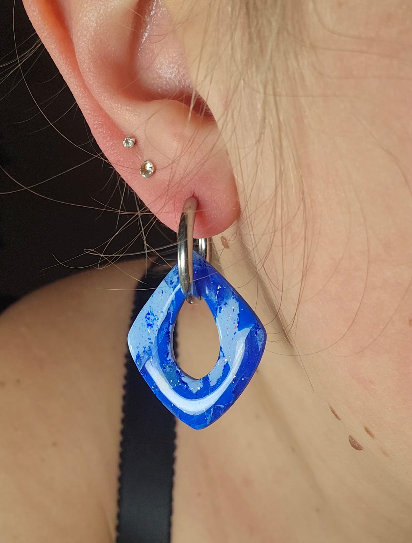 Marbré bleu