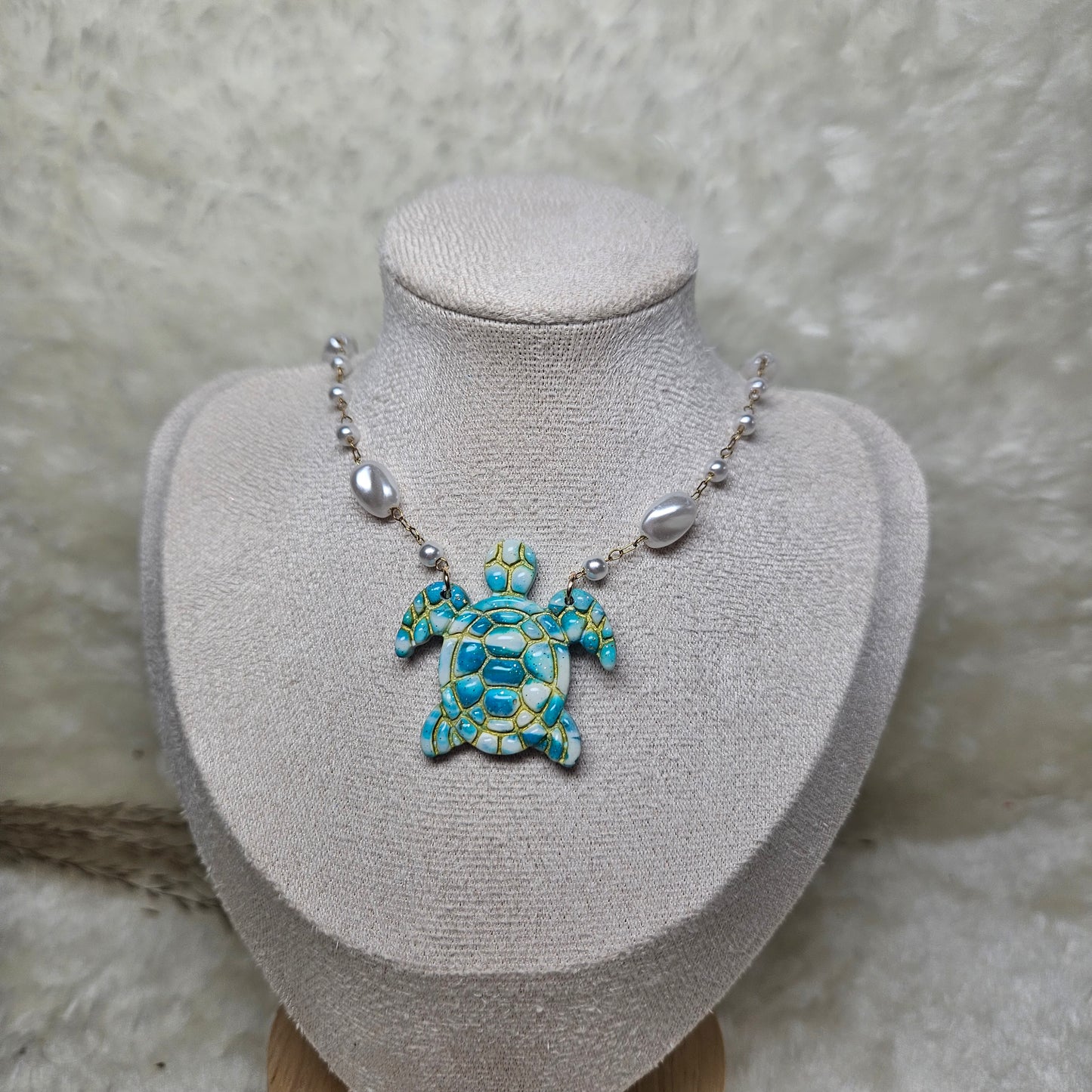 Collier Tortue or - Collection "Lagon"