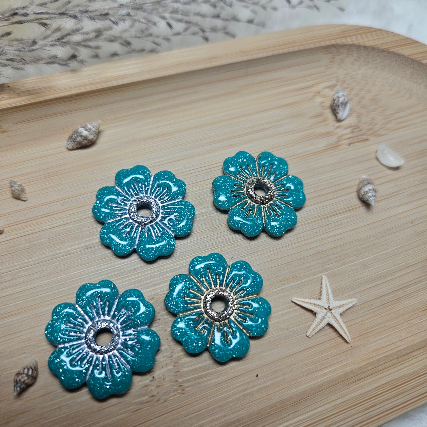 Pampilles Jacqueline vert - Collection "Lagon"