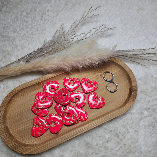 Pampille Coeur Léopard