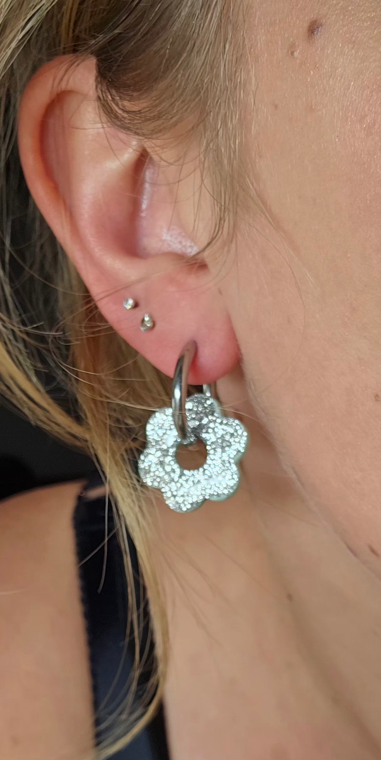Mini Stella - menthe/argent