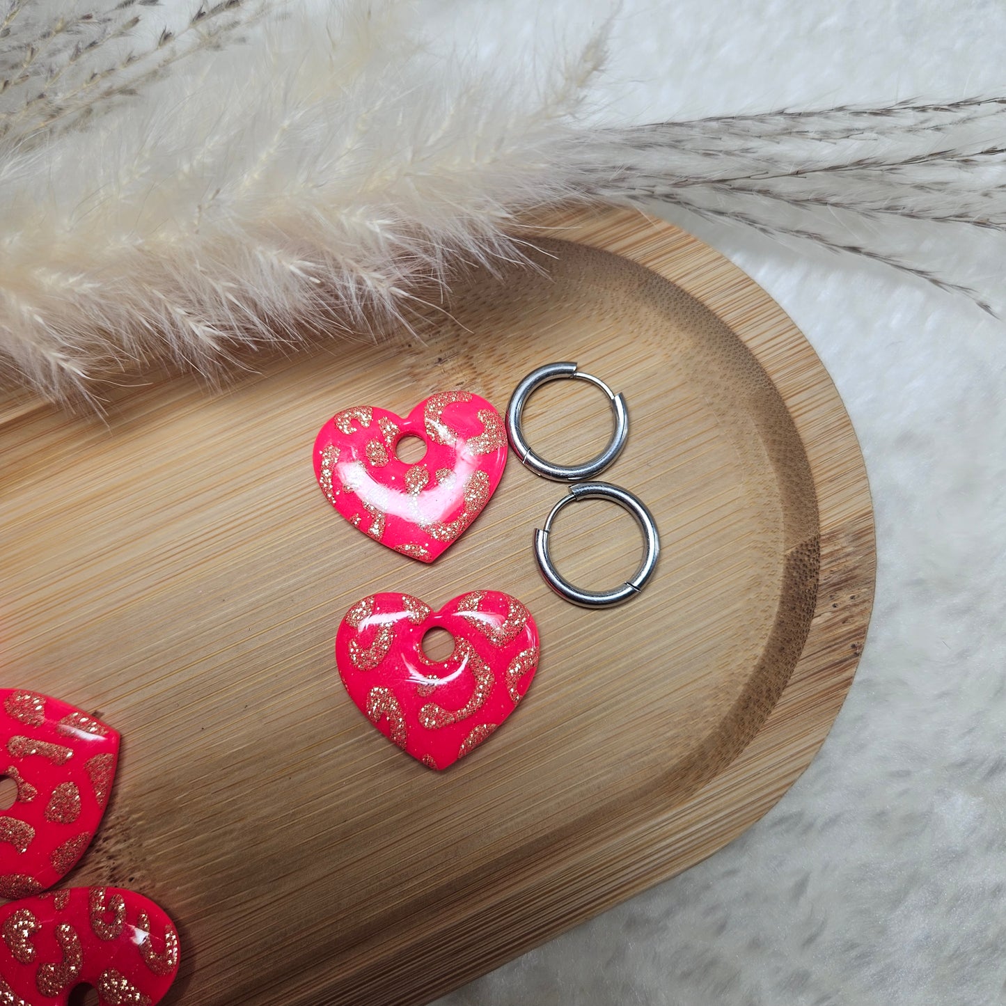 Pampille Coeur Léopard