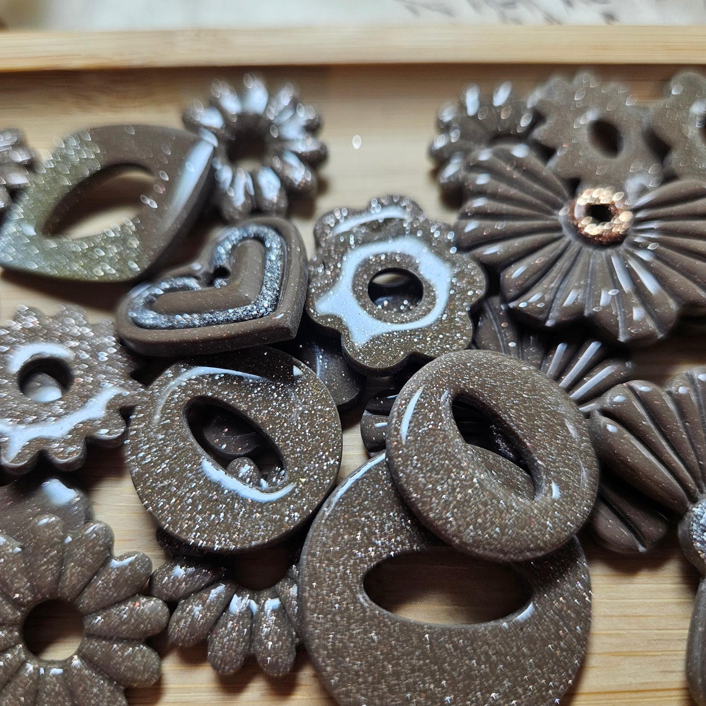 Marron pailleté