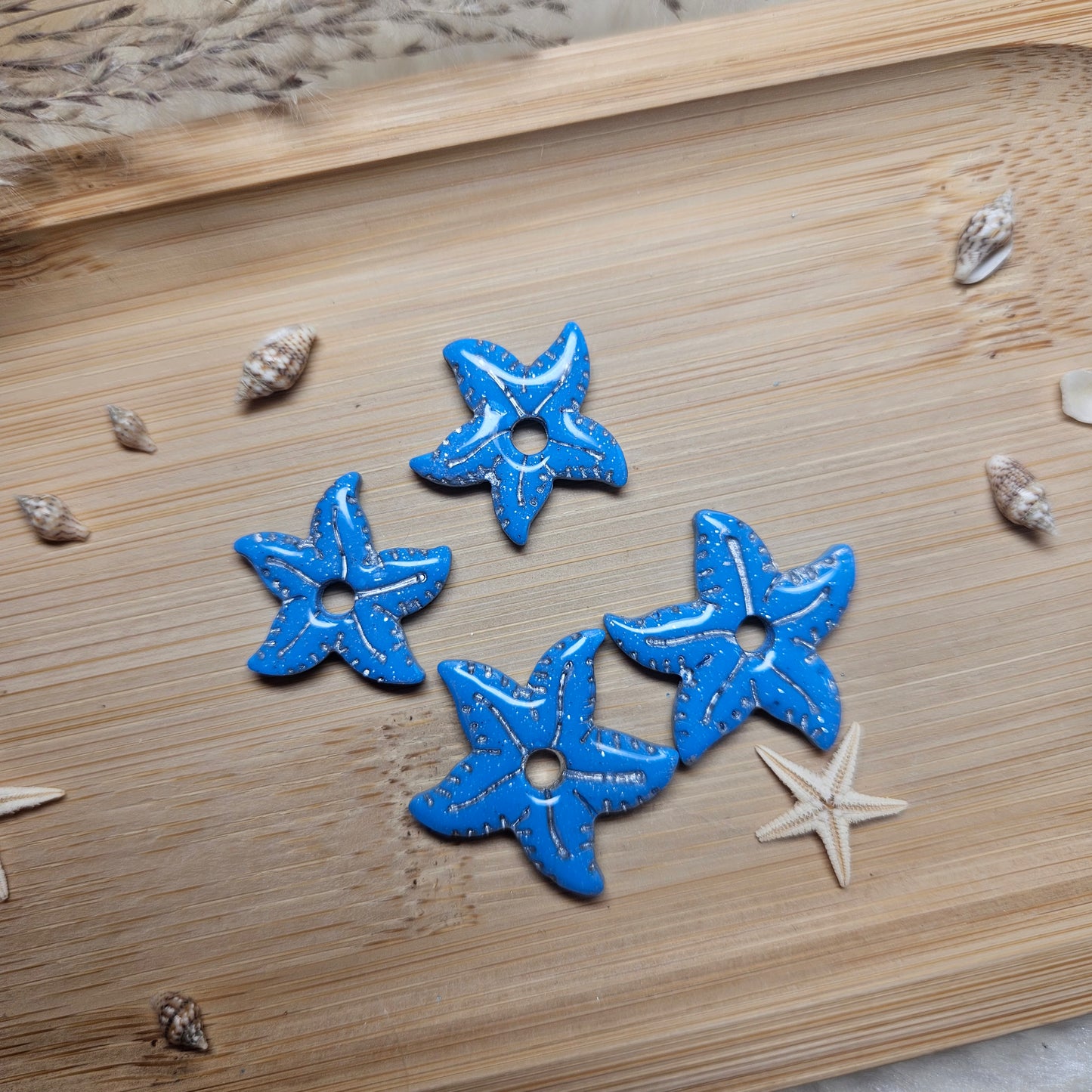 Pampilles Etoile de mer bleu - Collection "Lagon"